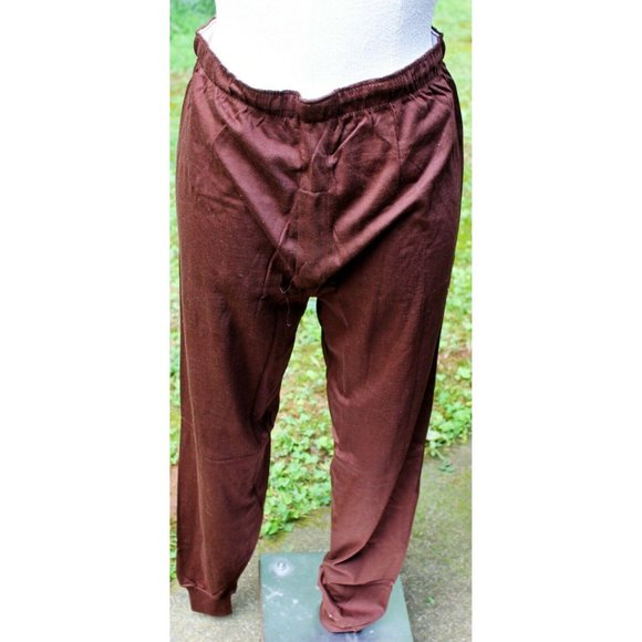 Vtg 1960s Ambassador Polyester Dress Brown Leggings Diamond Square Casual Long - Picture 7 of 11